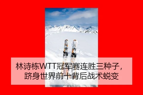 林诗栋WTT冠军赛连胜三种子，跻身世界前十背后战术蜕变